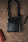 кожаная барсетка