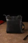 кожаная барсетка